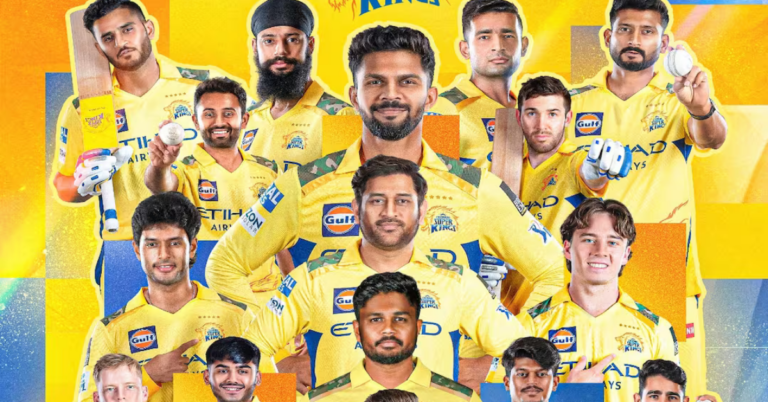 CSK Team 2026 – Full Analysis & IPL 2026 Prediction