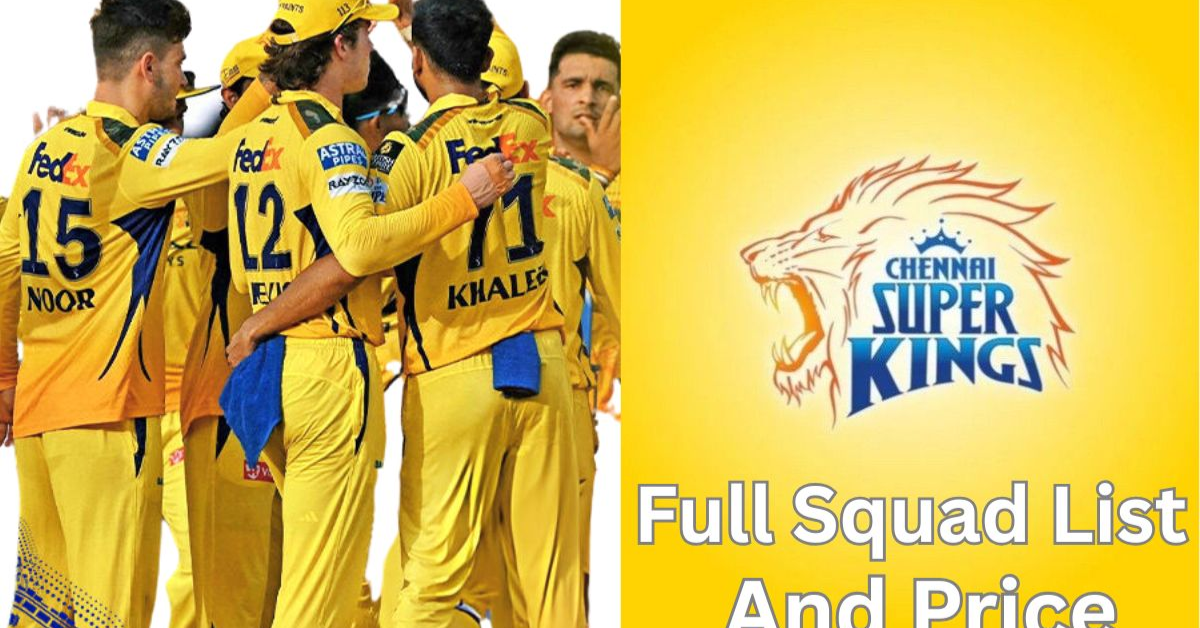 CSK Best Playing XI for IPL 2026 – Strongest Lineup Revealed