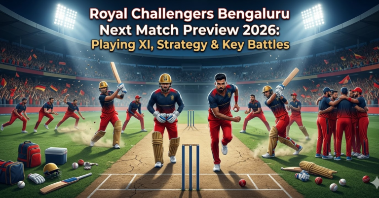 Royal Challengers Bengaluru Next Match Preview 2026: Playing XI, Strategy & Key Battles