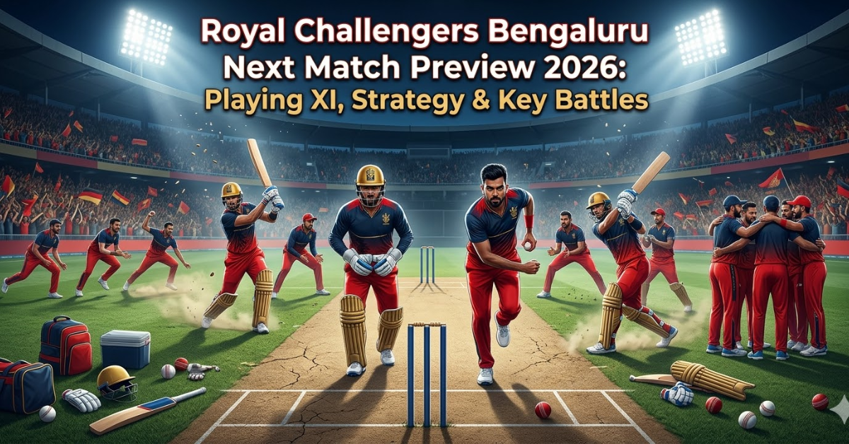 Royal Challengers Bengaluru Next Match Preview 2026
