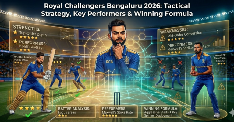 Royal Challengers Bengaluru 2026: Tactical Strategy, Key Performers & Winning Formula