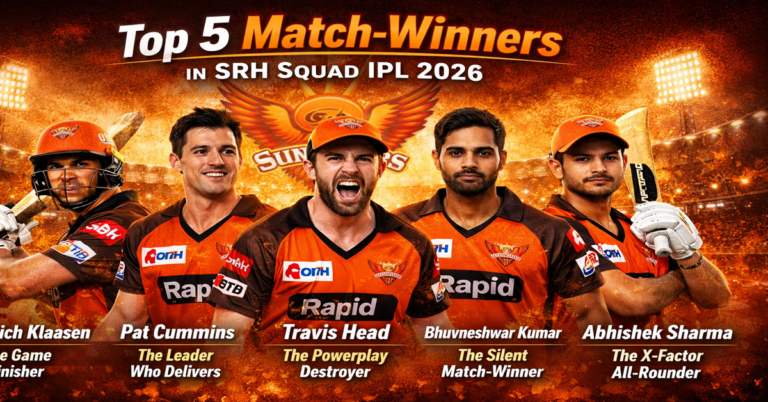 Top 5 Match-Winners in SRH Squad IPL 2026