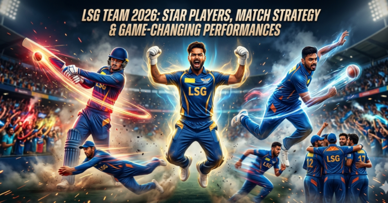 LSG Team 2026: Star Players, Match Strategy & Game-Changing Performances