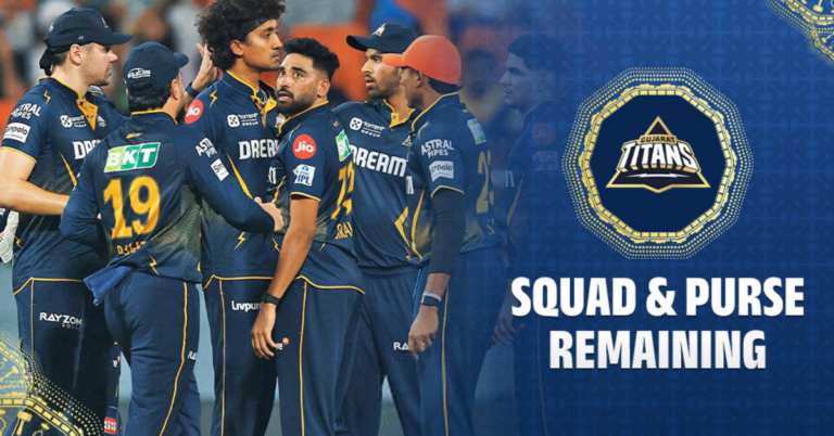 GT Team 2026 – Complete Squad Analysis & IPL 2026 Prediction