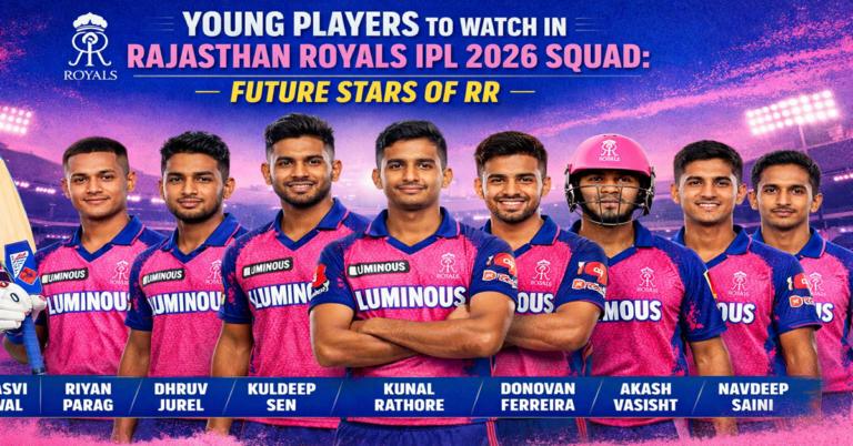 Young Players to Watch in Rajasthan Royals IPL 2026 Squad